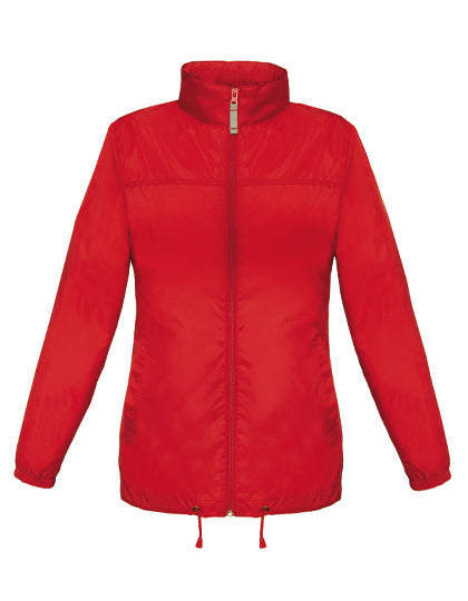 B&C COLLECTION Women´s Jacket Sirocco in Red – mit Firmenlogo individualisierbar