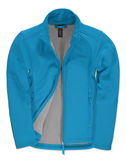 B&C COLLECTION Women´s Jacket Softshell ID.701 in Atoll/Ghost Grey – mit Firmenlogo individualisierbar