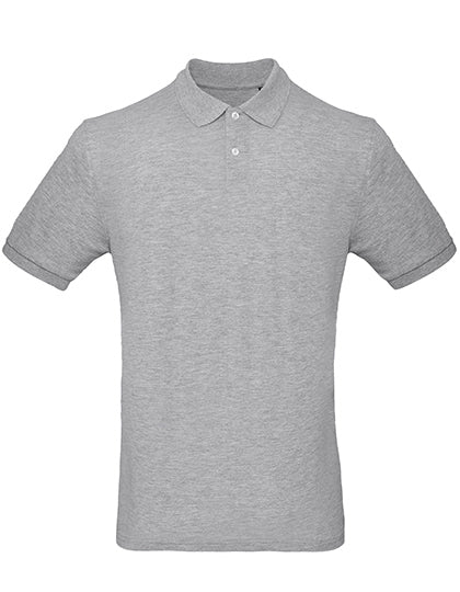 B&C BE INSPIRED Inspire Polo /Men_° BCPM430 in Heather Grey