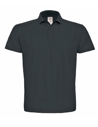 B&C BE INSPIRED Unisex Polo ID.001 BCPUI10 in Anthracite
