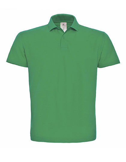 B&C BE INSPIRED Unisex Polo ID.001 BCPUI10 in Kelly Green
