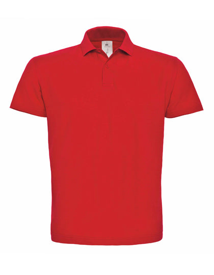 B&C BE INSPIRED Unisex Polo ID.001 BCPUI10 in Red