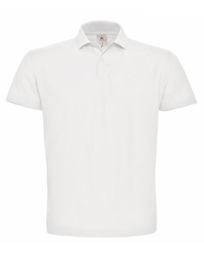 B&C BE INSPIRED Unisex Polo ID.001 BCPUI10 in White