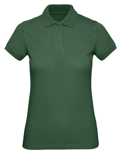 Damen Bio-Piqué-Polo von B&C BE INSPIRED – Produkt- und Farbansicht für Textildruck und Stickerei