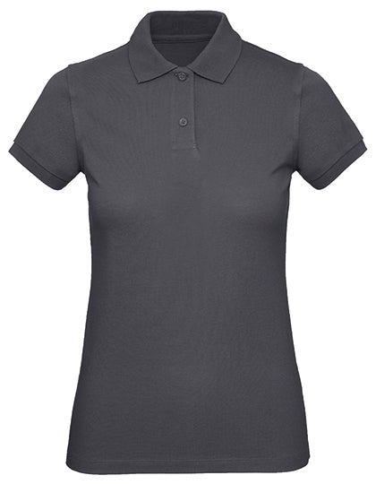 Damen Bio-Piqué-Polo von B&C BE INSPIRED – Produkt- und Farbansicht für Textildruck und Stickerei