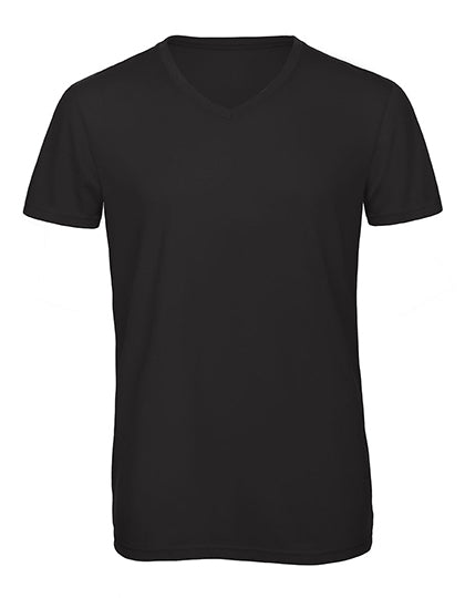 Men´s V-Neck Triblend T-Shirt von B&C BE INSPIRED – Produkt- und Farbansicht für Textildruck und Stickerei