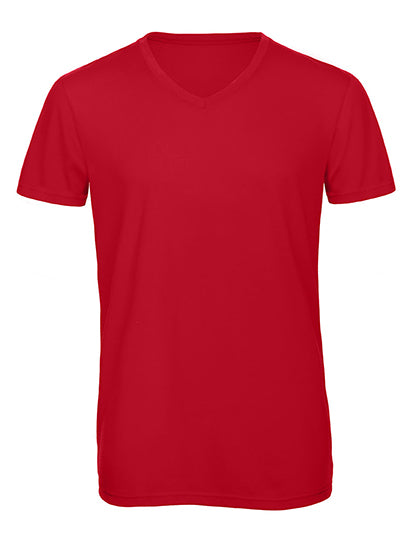 Men´s V-Neck Triblend T-Shirt von B&C BE INSPIRED – Produkt- und Farbansicht für Textildruck und Stickerei