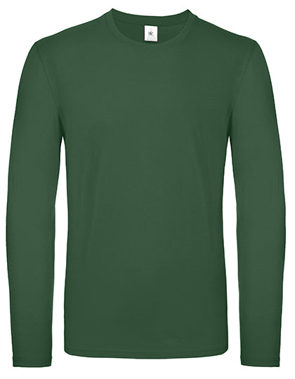 Men´s T-Shirt #E150 Long Sleeve von B&C BE INSPIRED – Produkt- und Farbansicht für Textildruck und Stickerei