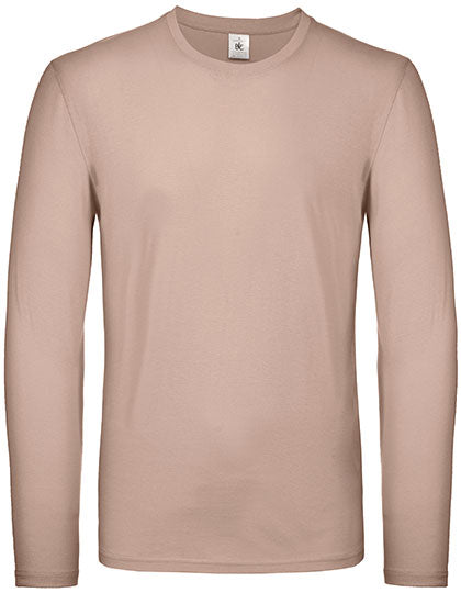 Men´s T-Shirt #E150 Long Sleeve von B&C BE INSPIRED – Produkt- und Farbansicht für Textildruck und Stickerei