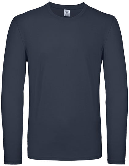 Men´s T-Shirt #E150 Long Sleeve von B&C BE INSPIRED – Produkt- und Farbansicht für Textildruck und Stickerei