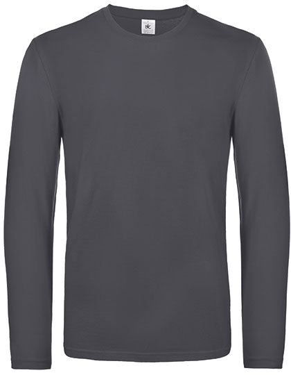 Men´s T-Shirt #E190 Long Sleeve von B&C BE INSPIRED – Produkt- und Farbansicht für Textildruck und Stickerei