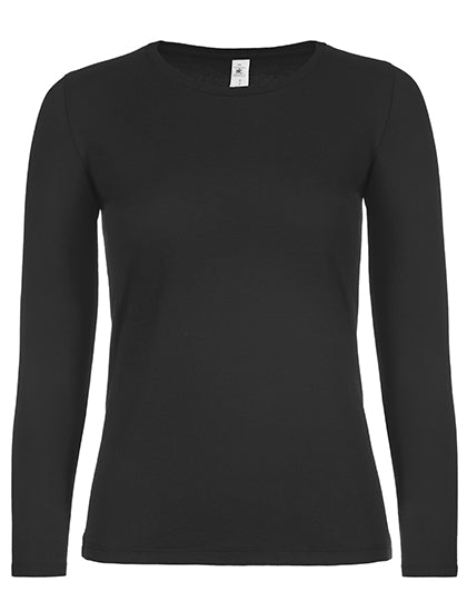 Women´s T-Shirt #E150 Long Sleeve von B&C BE INSPIRED – Produkt- und Farbansicht für Textildruck und Stickerei