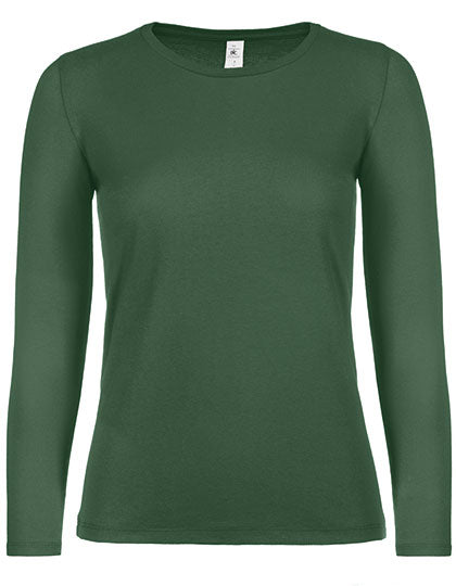 Women´s T-Shirt #E150 Long Sleeve von B&C BE INSPIRED – Produkt- und Farbansicht für Textildruck und Stickerei