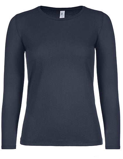 Women´s T-Shirt #E150 Long Sleeve von B&C BE INSPIRED – Produkt- und Farbansicht für Textildruck und Stickerei