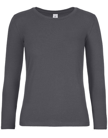 Women´s T-Shirt #E190 Long Sleeve von B&C BE INSPIRED – Produkt- und Farbansicht für Textildruck und Stickerei