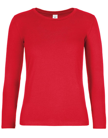 Women´s T-Shirt #E190 Long Sleeve von B&C BE INSPIRED – Produkt- und Farbansicht für Textildruck und Stickerei