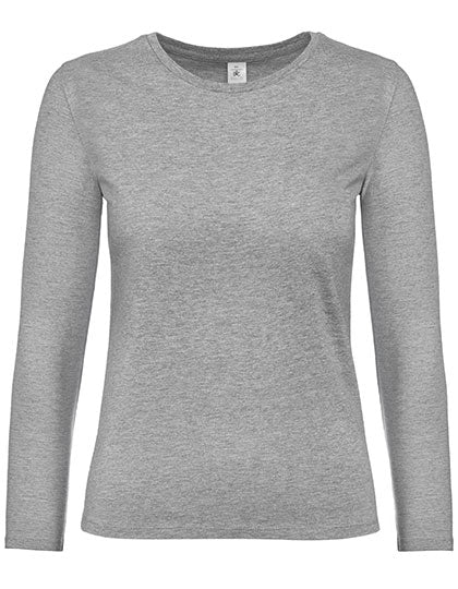 Women´s T-Shirt #E190 Long Sleeve von B&C BE INSPIRED – Produkt- und Farbansicht für Textildruck und Stickerei