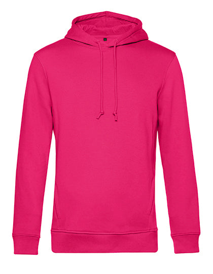 B&C BE INSPIRED Inspire Hooded Sweat_° BCWU33B in Magenta Pink