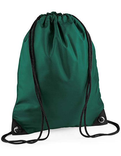 BagBase Premium Gymsac BG10 in Bottle Green