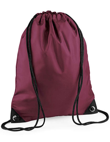 BagBase Premium Gymsac BG10 in Burgundy