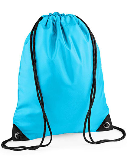 BagBase Premium Gymsac BG10 in Surf Blue