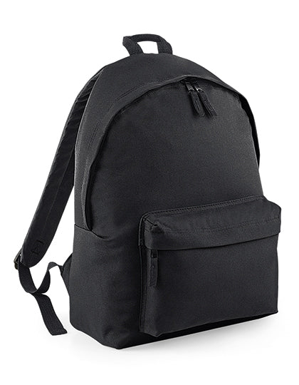 BagBase Original Fashion Backpack BG125 in Black / Black