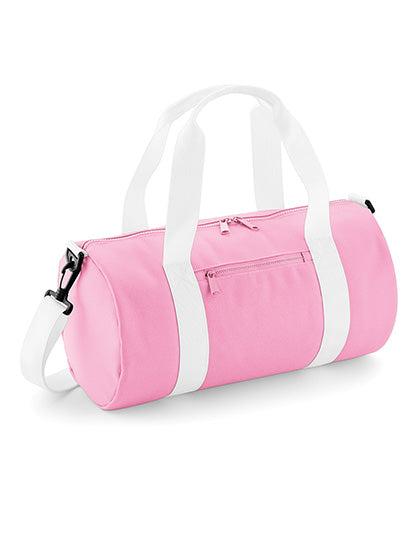 BagBase Mini Barrel Bag in Classic Pink – mit Firmenlogo individualisierbar