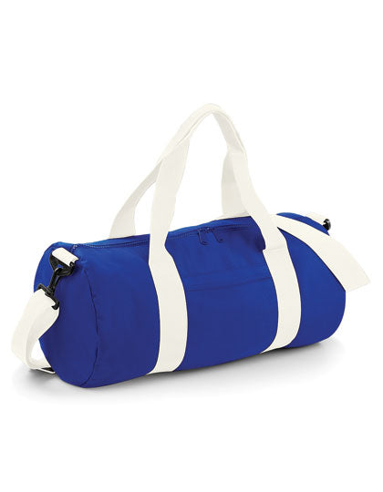 BagBase Original Barrel Bag in Bright Royal – mit Firmenlogo individualisierbar