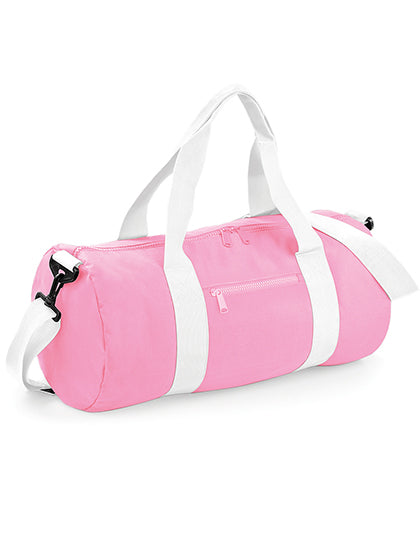 BagBase Original Barrel Bag in Classic Pink – mit Firmenlogo individualisierbar