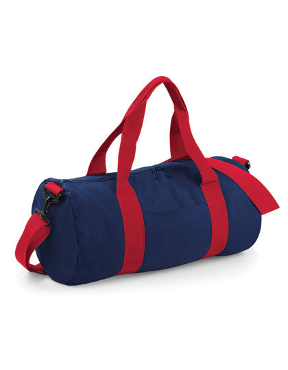 BagBase Original Barrel Bag in French Navy – mit Firmenlogo individualisierbar