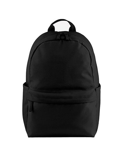 BagBase Premium Recycled Backpack in Black – mit Firmenlogo individualisierbar