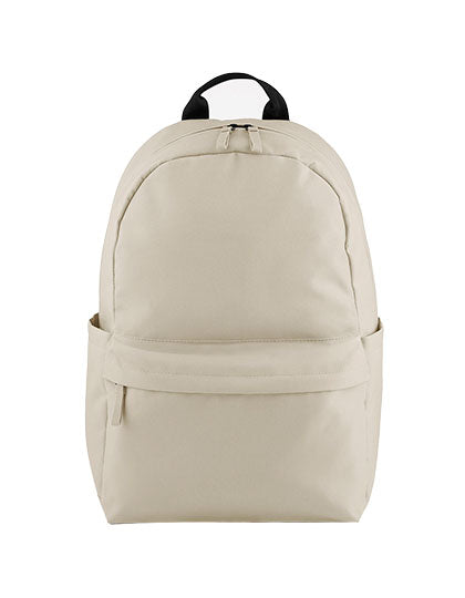 BagBase Premium Recycled Backpack in Natural Stone – mit Firmenlogo individualisierbar