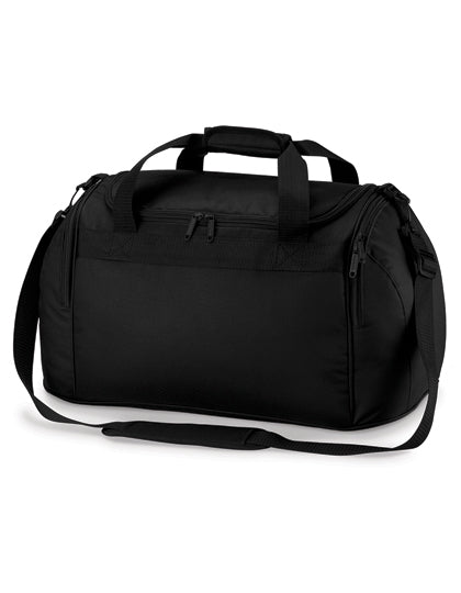 BagBase Freestyle Holdall in Black – mit Firmenlogo individualisierbar