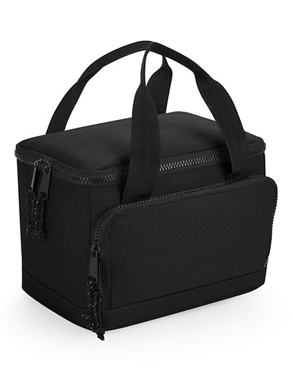 BagBase Recycled Mini Cooler Bag in Black – mit Firmenlogo individualisierbar