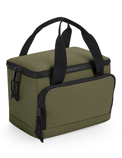 BagBase Recycled Mini Cooler Bag in Military Green – mit Firmenlogo individualisierbar