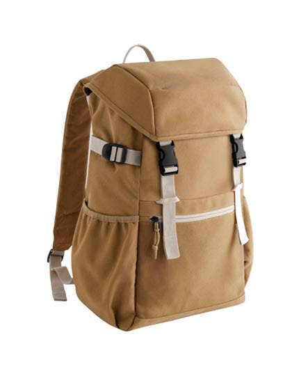 BagBase Ramble Backpack in Desert Sand – mit Firmenlogo individualisierbar