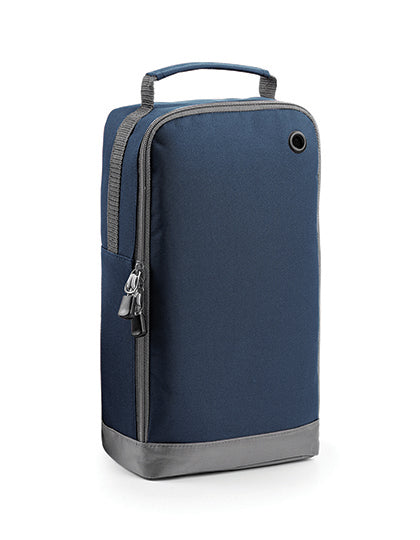 BagBase Athleisure Sports Shoe / Accessory Bag in French Navy – mit Firmenlogo individualisierbar