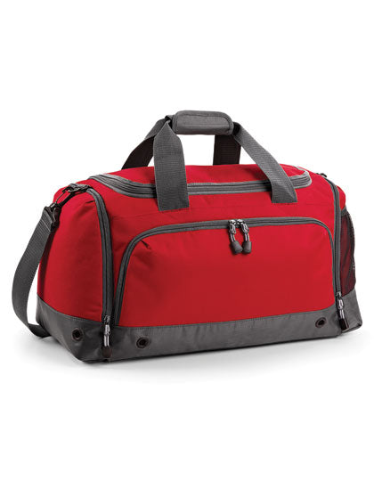 BagBase Athleisure Holdall in Classic Red – mit Firmenlogo individualisierbar