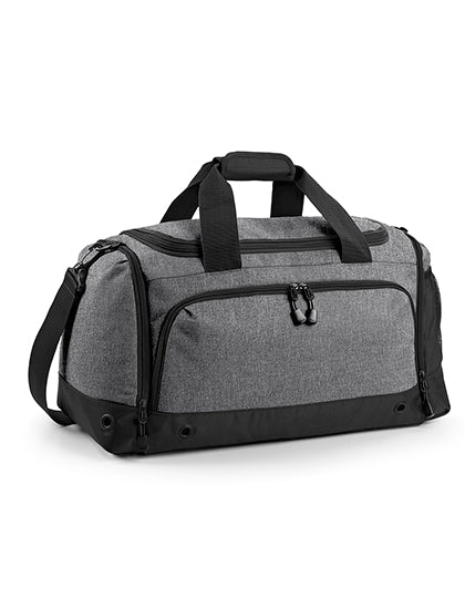 BagBase Athleisure Holdall in Grey Marl – mit Firmenlogo individualisierbar