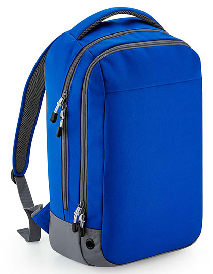 BagBase Athleisure Sports Backpack in Bright Royal – mit Firmenlogo individualisierbar