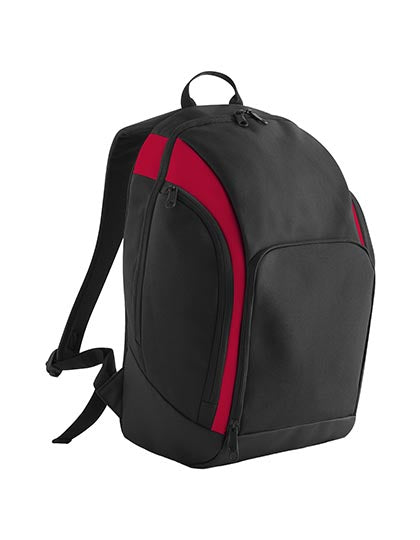 BagBase Teamwear Backpack in Black – mit Firmenlogo individualisierbar