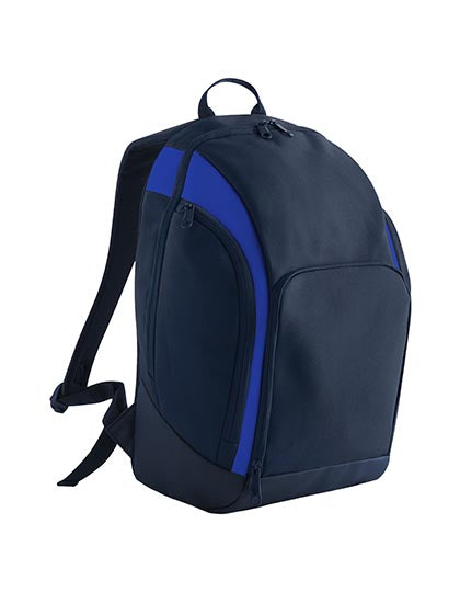 BagBase Teamwear Backpack in Navy – mit Firmenlogo individualisierbar