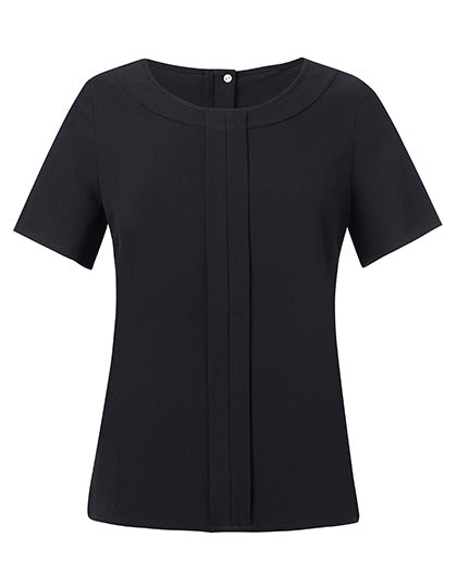 Brook Taverner Women´s Verona Short Sleeve Blouse BR803 in Black