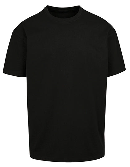 Build Your Brand Heavy Oversize Tee BY102 in Black