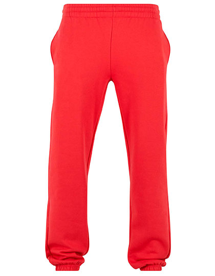 Build Your Brand Basic Basic Sweatpants BYBB002 in City Red