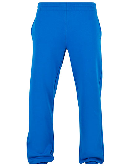 Build Your Brand Basic Basic Sweatpants BYBB002 in Intense Blue