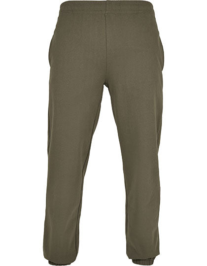 Build Your Brand Basic Basic Sweatpants BYBB002 in Olive