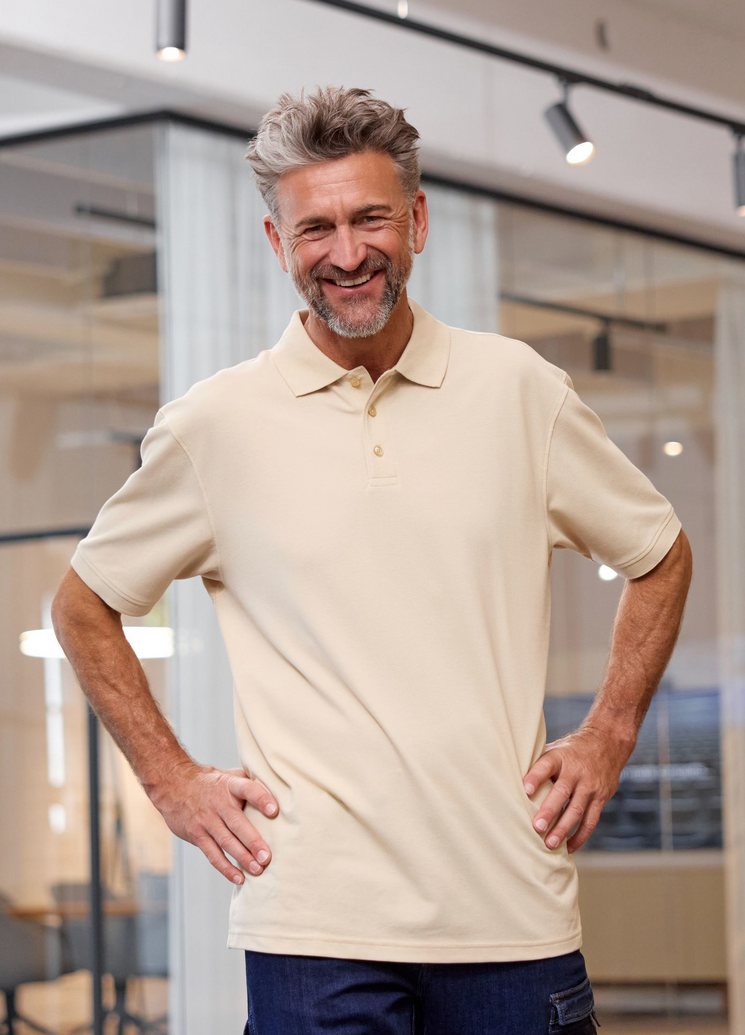 Hochwertiges Bio-Baumwolle-Polo für den Berufseinsatz