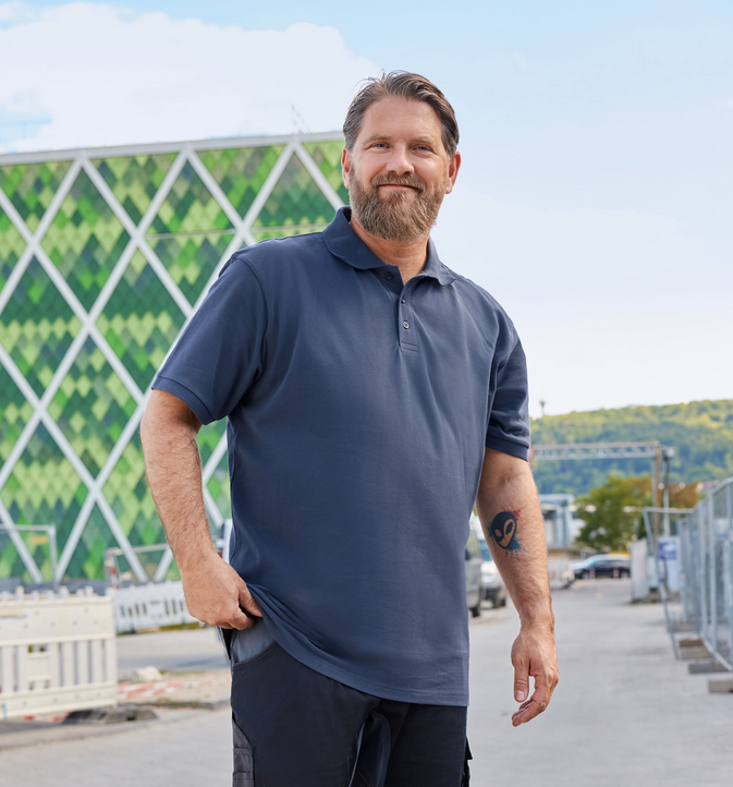 Klassisches Polo-Shirt aus Bio-Baumwolle