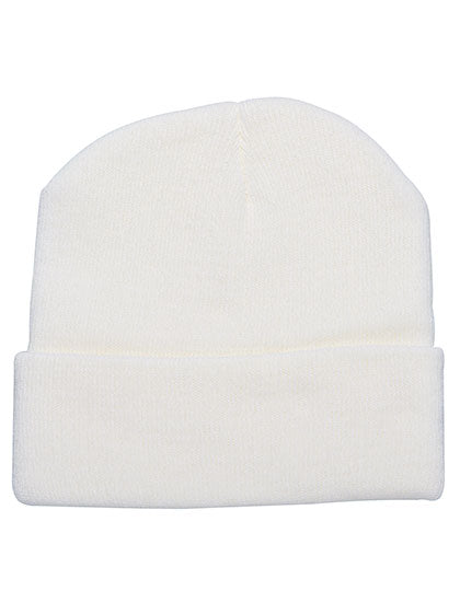 L-merch Strickmütze C700 in Creme